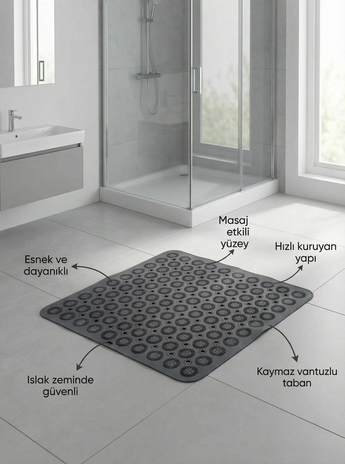 Gri Vantuzlu Paspas