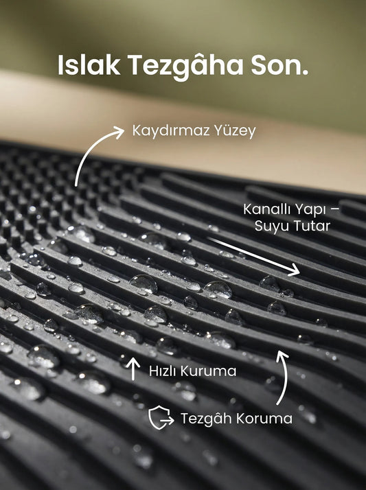 Mapple Home Silikon Bulaşık Kurutma Matı