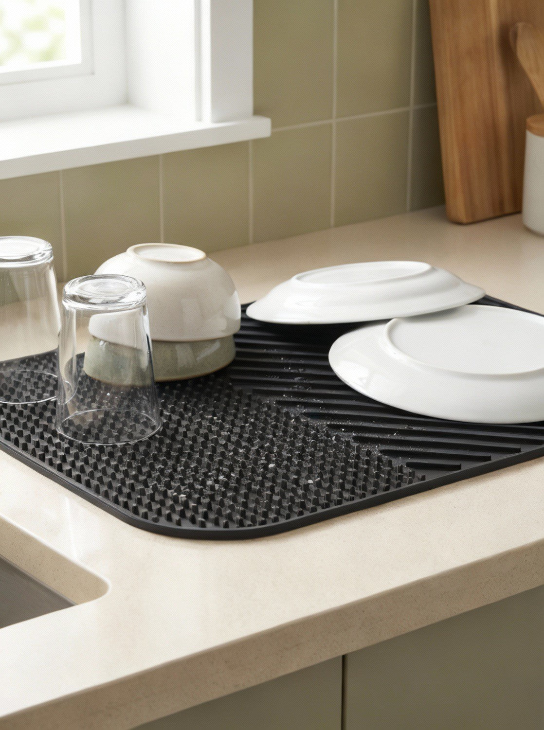Mapple Home Silikon Bulaşık Kurutma Matı