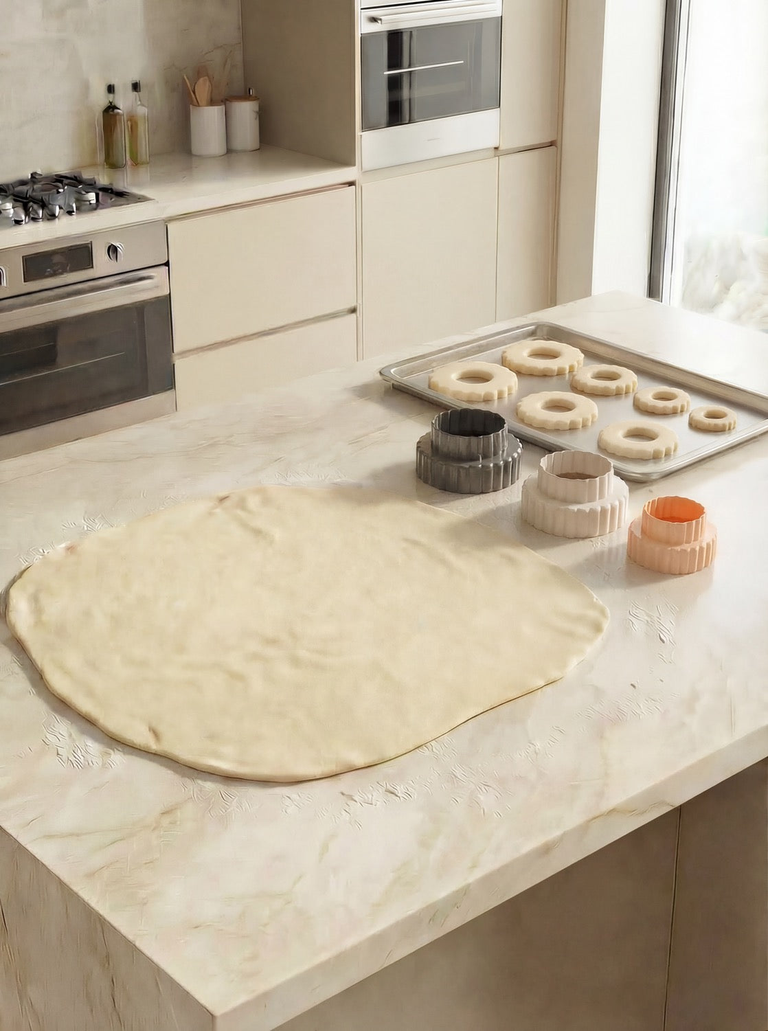 Çift Taraflı 10’lu Geometrik Kurabiye Kalıp Seti