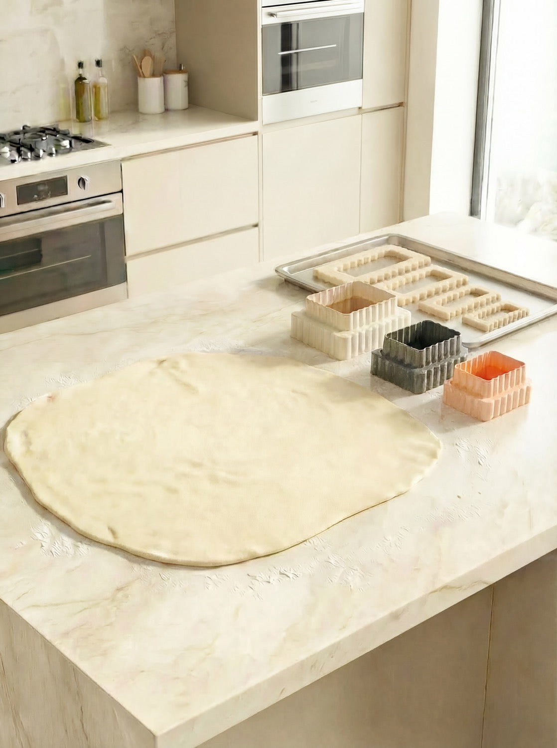 Çift Taraflı 10’lu Geometrik Kurabiye Kalıp Seti