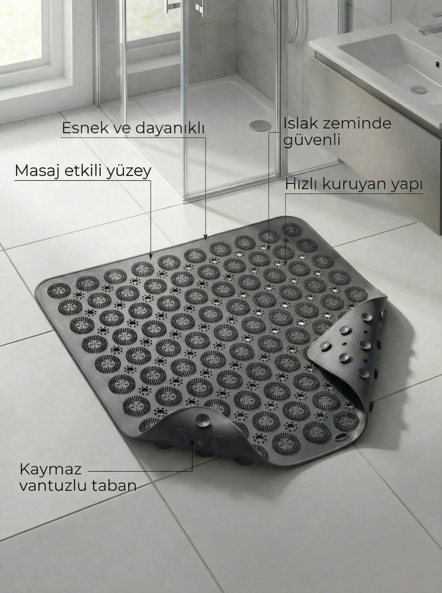 Gri Vantuzlu Paspas