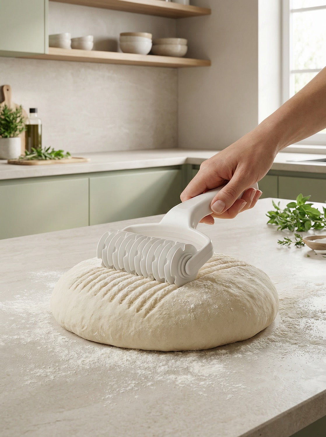 Mapple Home Lattice Hamur Kesici ve Şekillendirici Rulo