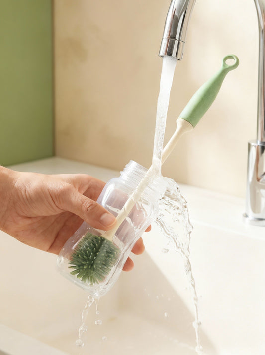 Biberon Temizleyici Tpr Pratik Silikon Fırça Termos Suluk Sürahi Yağ Şışe Temizleme Fırçası