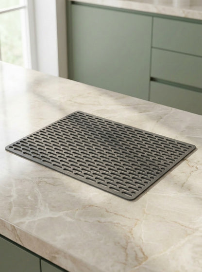 Dikdörtgen Silikon Ayarlanabilir Kaydırmaz Lavabo Üst ve İç Matı